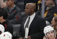 Le Premier Manager Général Noir De La Ligue De Hockey Est Mike Grier