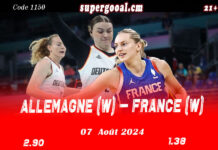 L’ALLEMAGFNE (W) ET LA France (W) UNE AFFICHE DE PRESTIGE