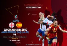 L’Angleterre (W) et l’Espagne (W) dans une finale inédite