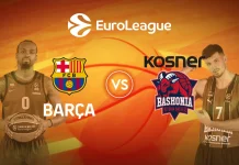 Baskonia Vitoria-Gasteiz affronte le FC Barcelona