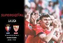 Osasuna et Sevilla FC ont rendez-vous en Liga