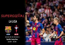 FC Barcelona rivalise avec RC Celta de Vigo
