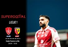 Racing Club de Lens se déplace chez Stade Brest