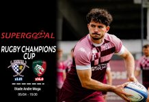 Union Bordeaux Begles joue Leicester Tigers en huitièmes